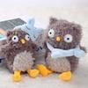Maschera per Occhi Gufo Peluche Giocattolo Bambola Animale Regalo Per Bambini E Collezionisti