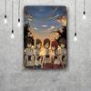 Shinsekai yori online Cartoon Decor Poster Tin Sign Metal Sign Decorative Plaque for Pub Bar Man Cave Club Wall Decoration
