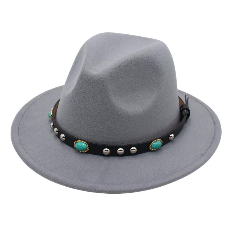 British Top Hat Jazz Fedora Hat Western Cowboy Hat Knight Hat