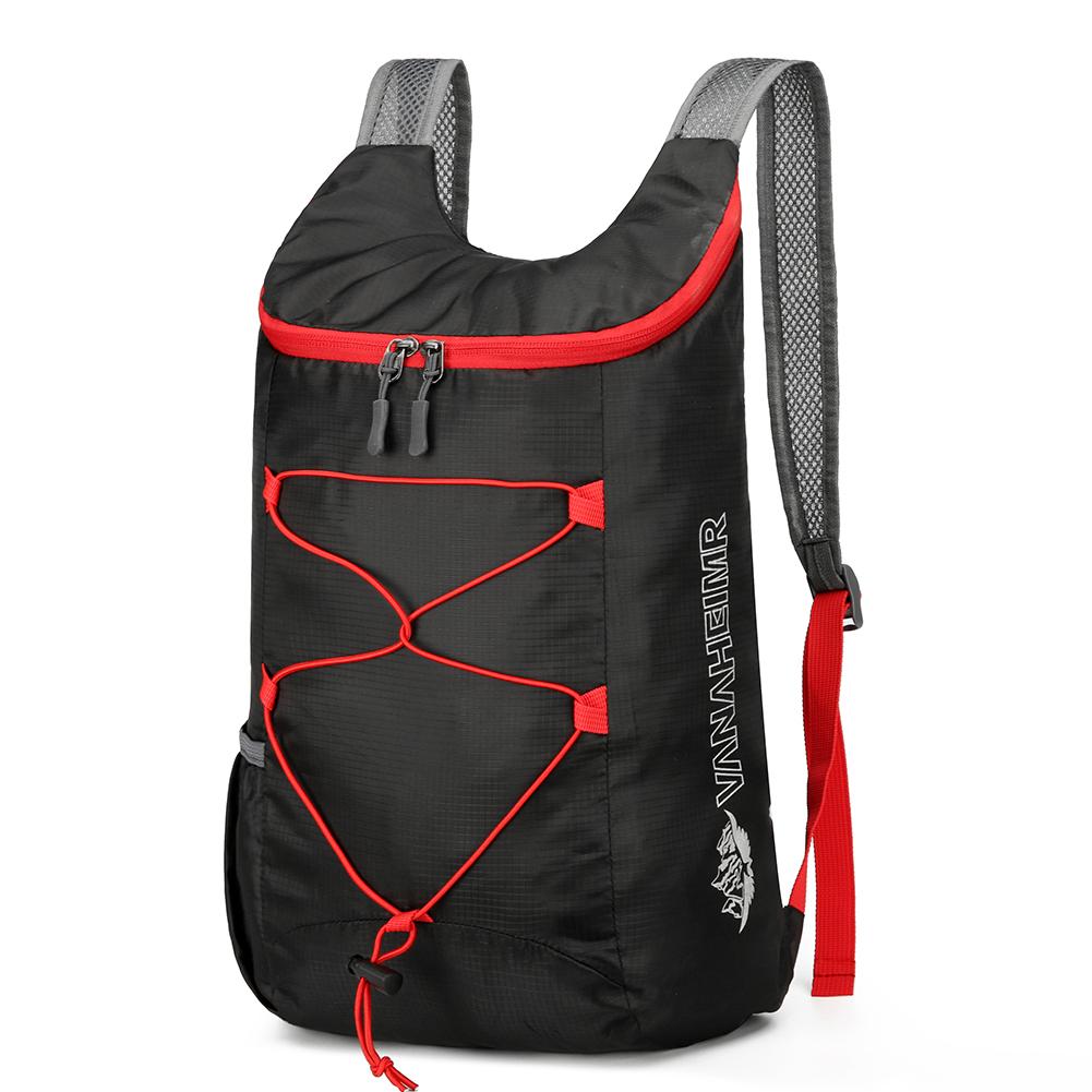 10L Bergsteigerrucksack Spritzwassergeschützt Faltbar Reise Tagesrucksack Tasche Ultraleicht Sport Tagesrucksack Camping Wanderrucksack für Herren Damen