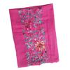 Embroidered Flower Scarf Cotton Women Long Wrap Bandana Scarves Girl Shawl Gift