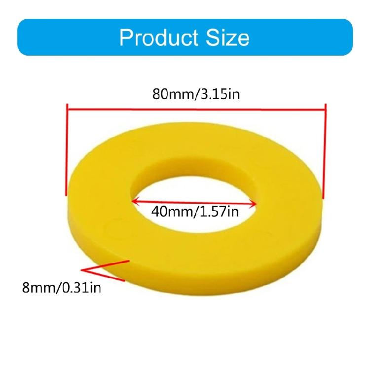 2pcs/4pcs Shock Absorbing Bearing Washer Over Bump Auto Accessories Pad  Rubber Bushing Dampers Pad