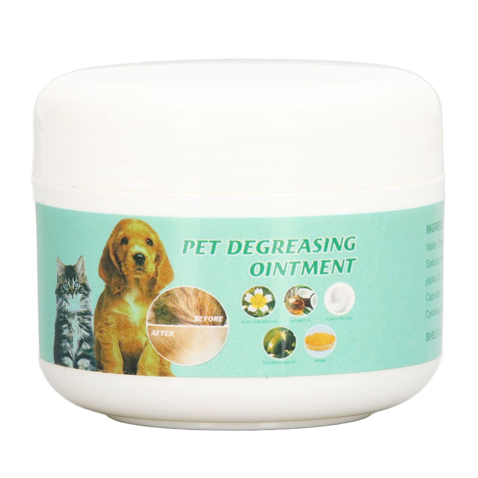 

50 г Крем для отбеливания кожи домашних животных, обезжиривающий черный подбородок и масло для удаления хвоста, мазь для собак C