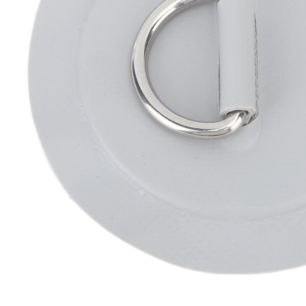 4PCS Lightweight D Ring Patch 3.1 Inch Kayak D Ring for Surfboard Stand Up Paddleboard