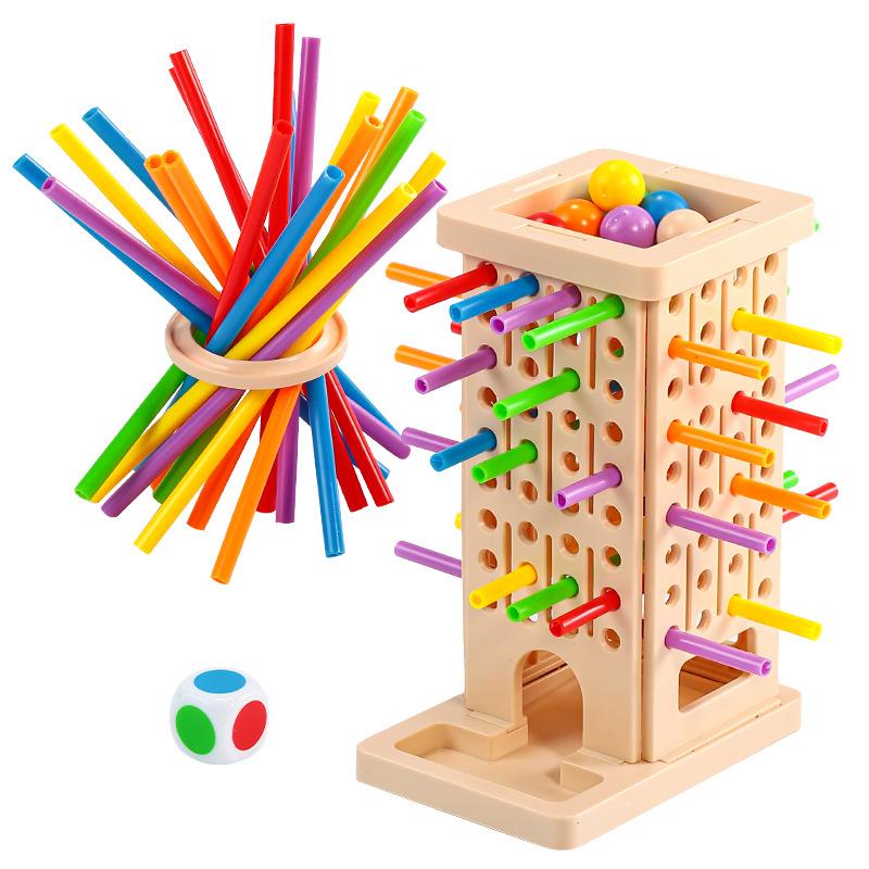 Hot Parent Child Interactive Stick Children's Two Person Battle Spatial Thinking Training Puzzle Toy Birthday Gifts
