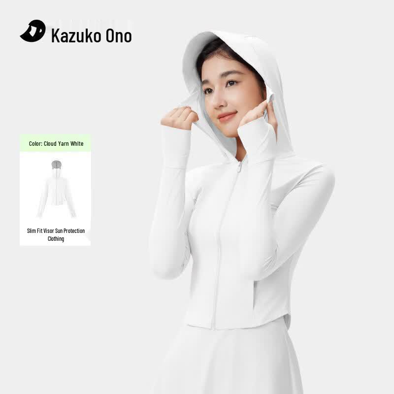 Xiaoye Hezi Women s Slim-Fit Hooded Sun Protection Jacket S