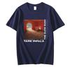Tame Impala The Slow Rush Album Graphic T-shirts Unisex Vintage Tshirt Male Hip Hop Oversized Tees WoLndie Pop Music T Shirts