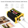 Voltage Transformer Car Adapter LED Display Car Inverter Dual USB Charger Converter Lightweight Auto Accessories
