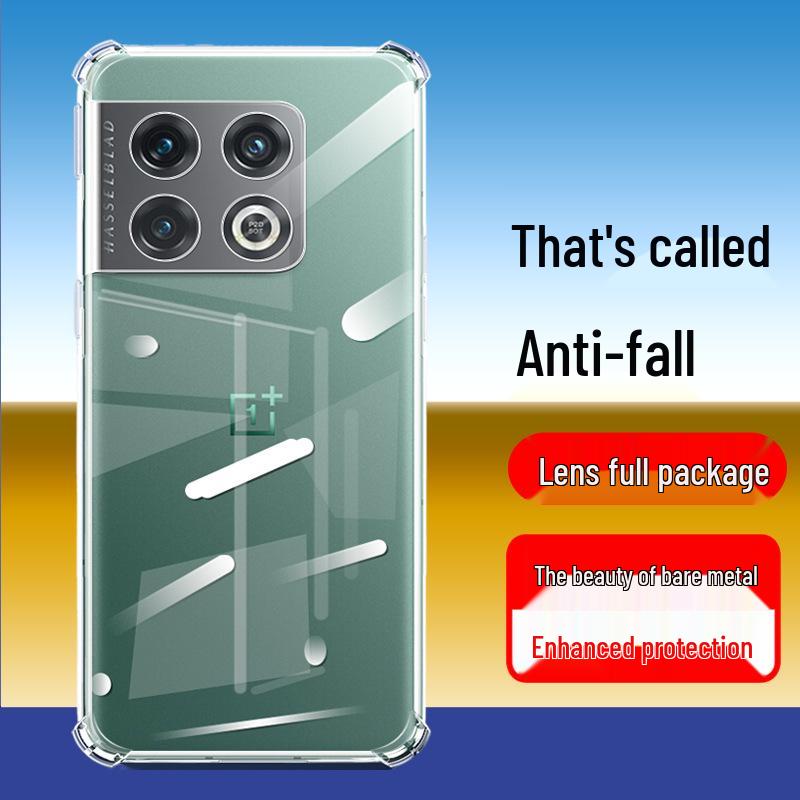 Airbag Anti-fall Transparent Soft Shell Case for OnePlus 12-7T Pro RT