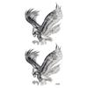 Realistic Bright Animal Totem Waterproof Rose Tattoo Stickers