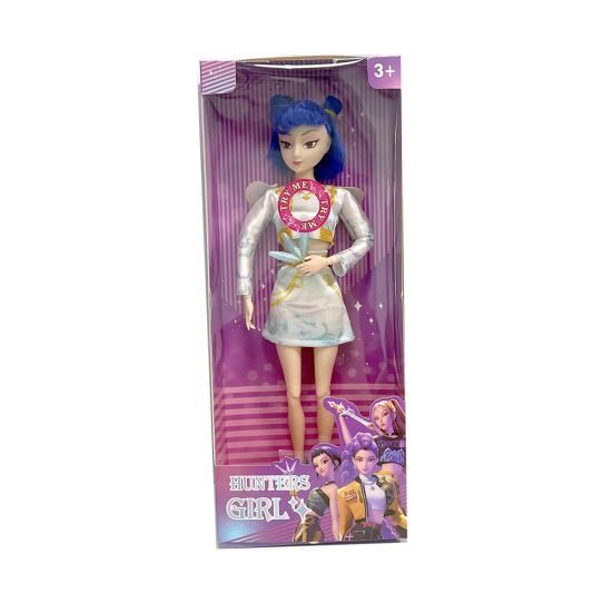Vinyl Hunters Girl Figurine Anime Movie Girl Idol Action Figure with Movable Joints Collectible Pretend Play Toy Gift for Girls