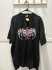 VINTAGE Dan Morris Shirt Mens XL Black Ribcage Skeleton Graphic Made USA 00s