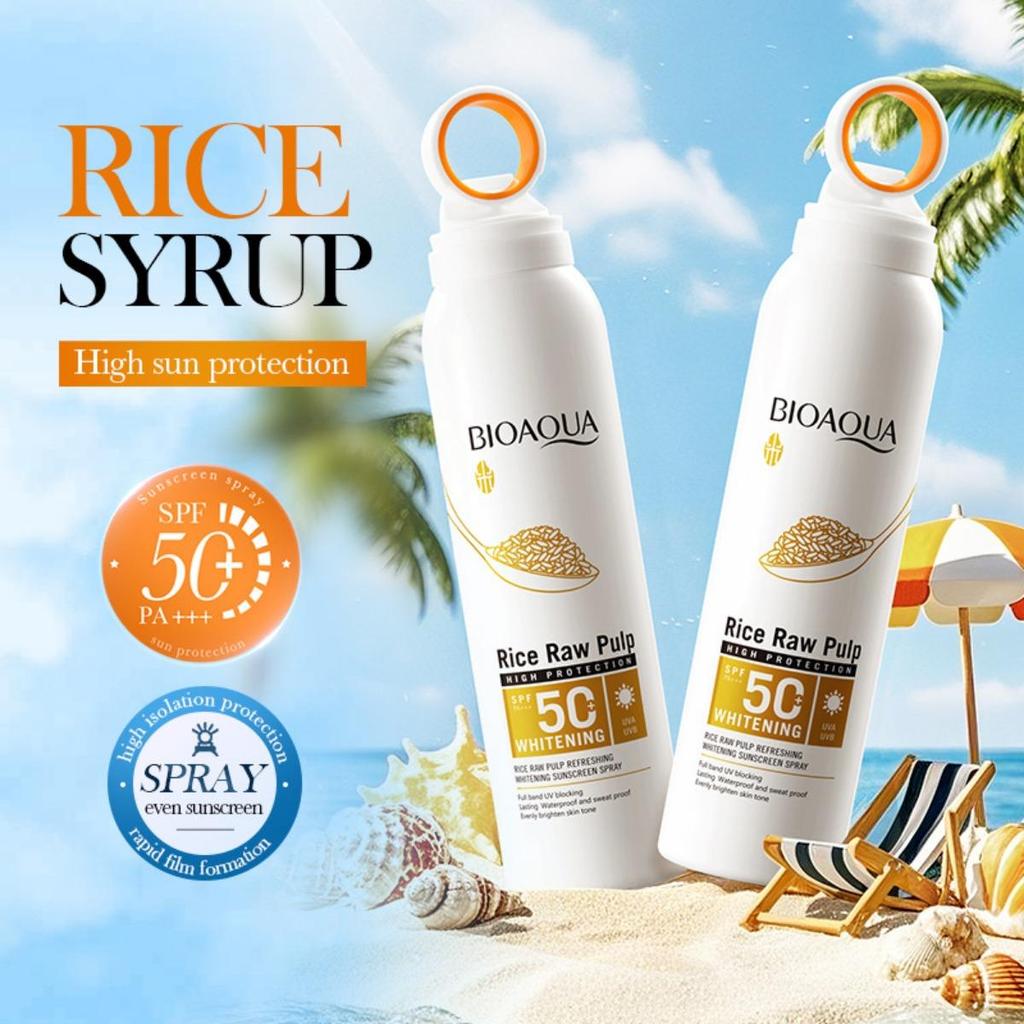 Reispaste Whitening Sunscreen Spray SPF50+ UV-Schutz Sonnenschutz