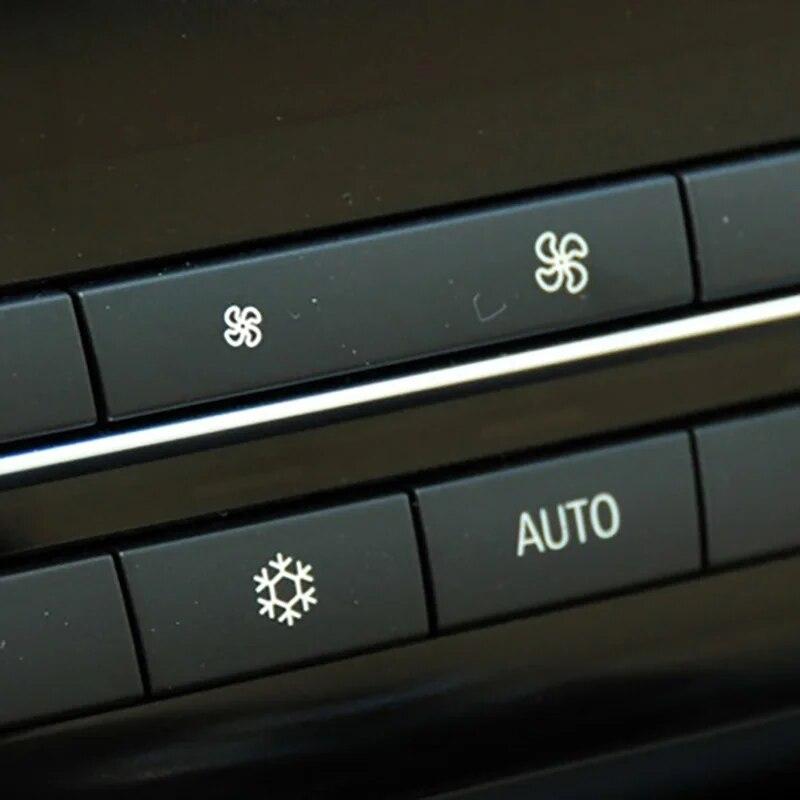 Buton de control al ventilatorului auto, capac de schimb, piese de protecție împotriva vântului, accesorii pentru aer condiționat, pentru BMW F10 F11 F01 F02