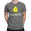 Unacceptable T Shirt Summer Lemongrab Pure Cotton T Shirts For Unisex Hipster Print Tshirt Short Sleeve Aesthetic Top Tees