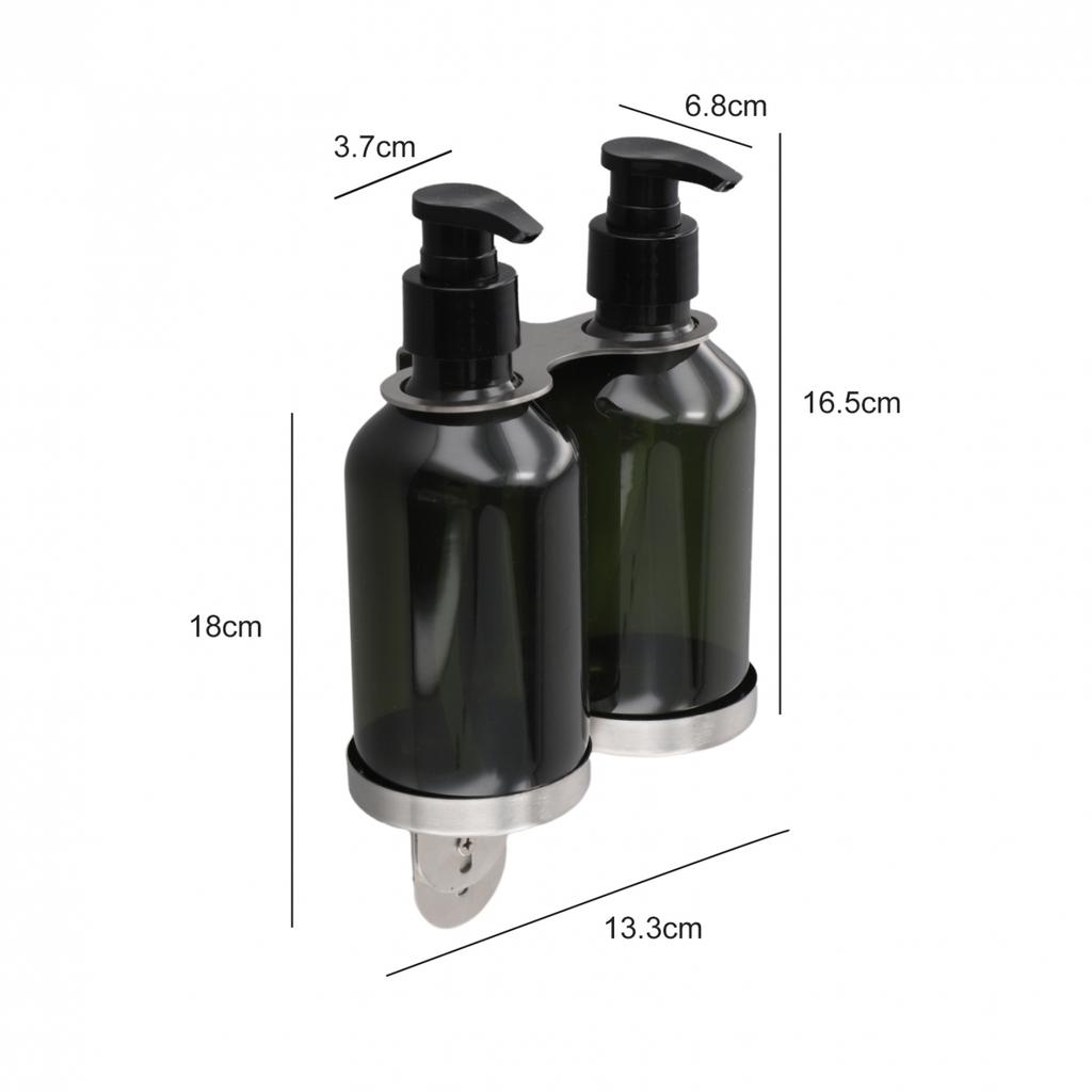 Practical Soap Dispenser with Wall Mount Perfect for Bathrooms and Kitchens