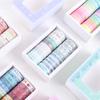 20 Rolls Washi Tape Set 10mm Wide 2m Long Decorative Tape Colorful Washi Tape  for Gift Decoration
