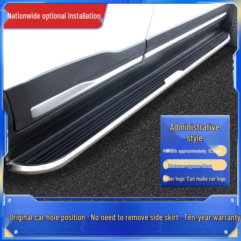 Highlander Foot Pedals for Toyota Models '23, '24, '26 with Side Steps