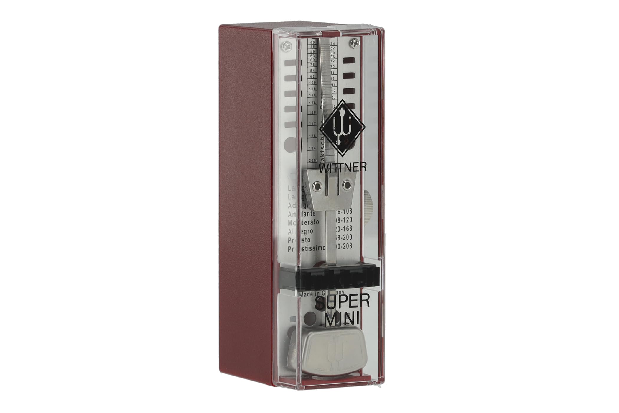 Wittner Metronome Super Mini Taktell Ruby 884051