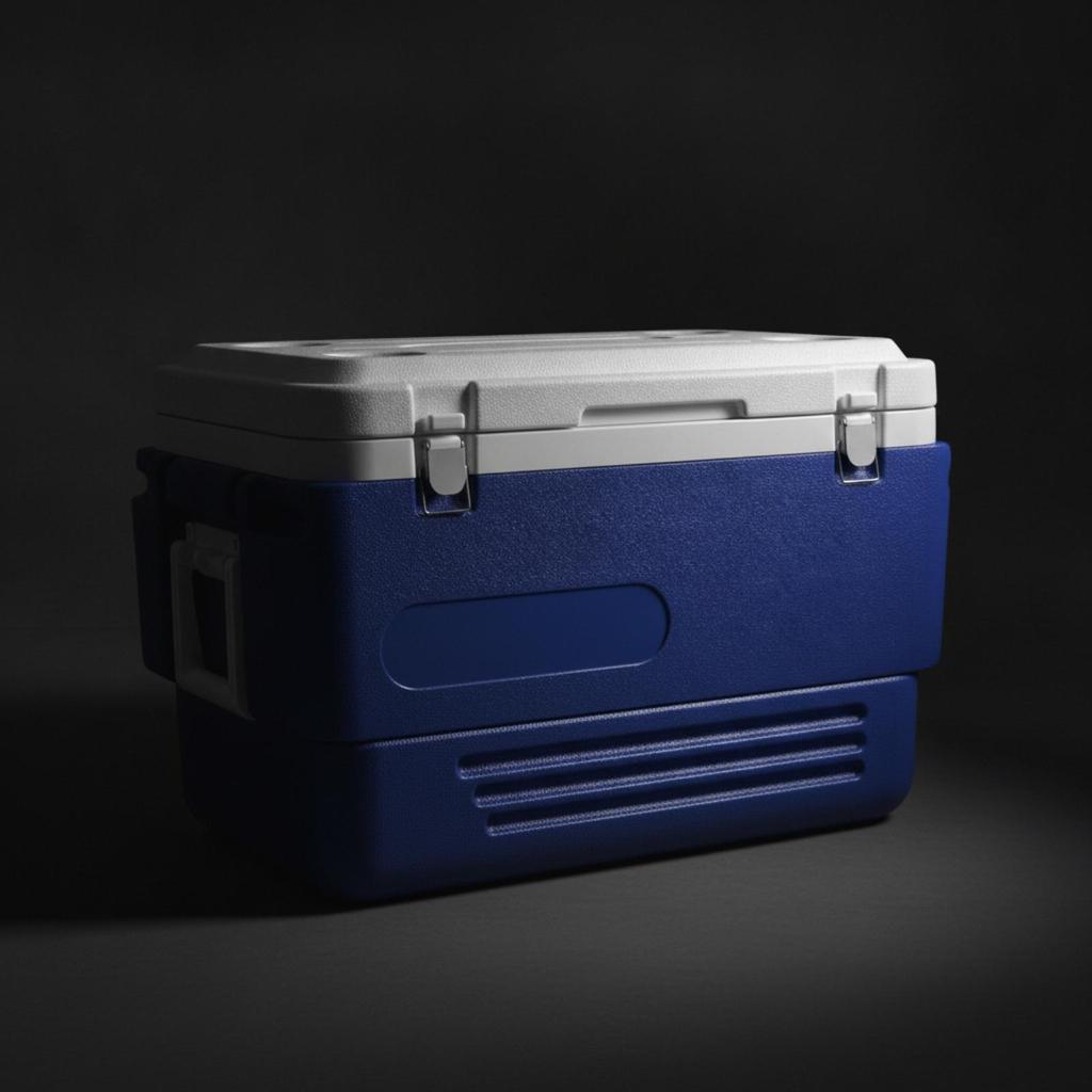 Insulated Ice Box Large Capacity Chest Heavy-Duty for Camping