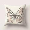 Simple Colorful Butterfly Print Pattern Luxury Home Decoration Pillowcase Living Room Sofa Car Cushion Cover