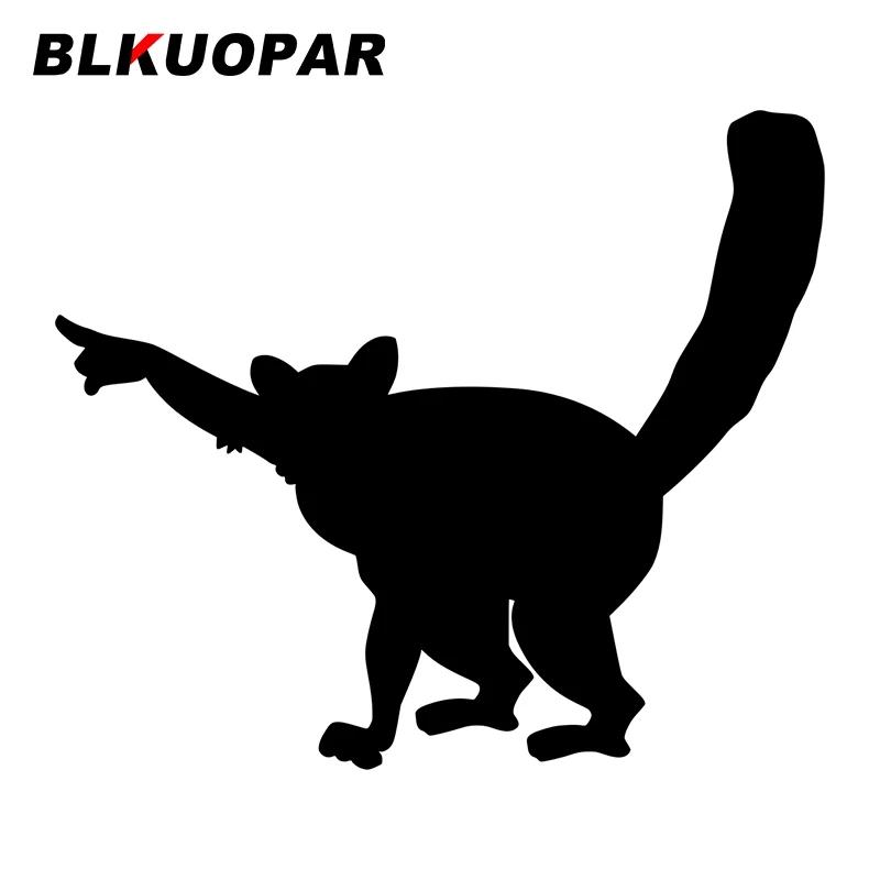 BLKUOPAR For Monkey Silhouette Clipart Car Stickers Creative Personality Decals Refrigerator Helmet Decor Car Label DIY
