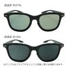 Chamelo VR3039 Drift Series Wellington Black Slide-On Sunglasses, Photochromic, Polarized, Style, Black, (Matte Flare)