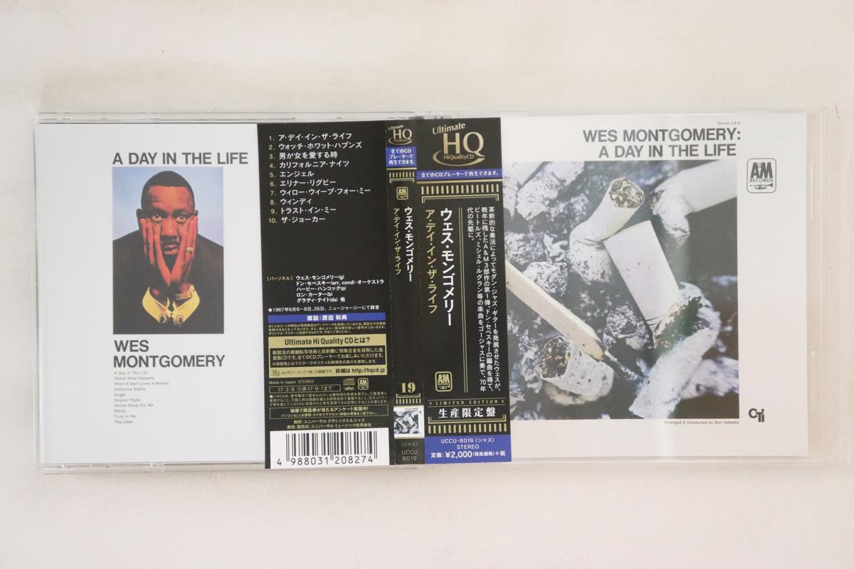 

CD WES MONTGOMERY A Day In The LIFE UCCU8019 AM RECORDS 2017 Japan Obi Jazz Used