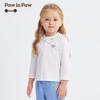 PawinPaw Cartoon Bear Baby Girls' Polo T-Shirt