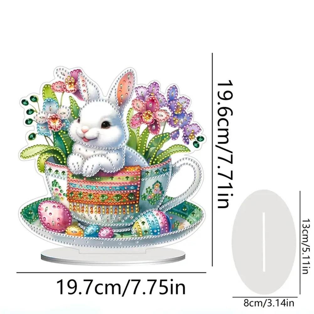 

Двусторонняя Алмазная Картина Набор для Творчества Настольное Украшение 2025 астра Яйцо Особой Формы 5D DIY Алмазная Живопись Настольный Орнамент