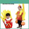 Buntes Pommes-Kostüm für Kinder, ideal für Weihnachten, Neujahr, Halloween, Kindertagspartys