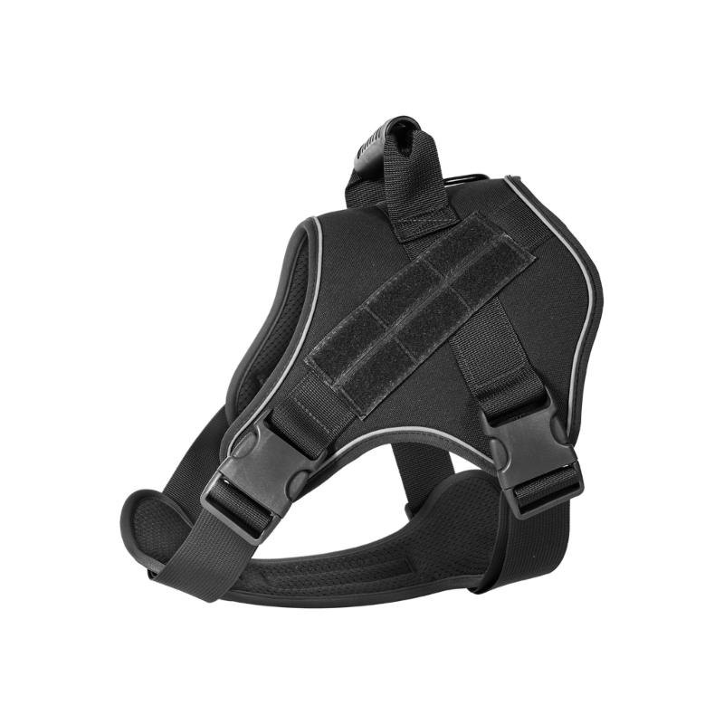 Dog Harness Soft Padded Dog Vest Tacticals Style Adjustable Strap  for Daily Walking Hiking and  Training