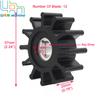 10077K Inboard Marine Flexible Water Pump Impeller Kit For Sherwood 10077K-SHW Onan 0132-0375 0132-0498 CEF 500166  JMP 7110-01