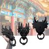 Dragon Door Knocker Goth Home Decor Gothic Home Dragon Wall Decor Dragon Head Statue Decoration For Home Office Decor