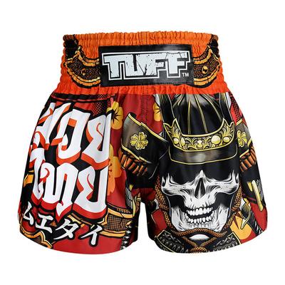 Bestseller TUFF Muay Thai Boxshorts „Samurai Skull“