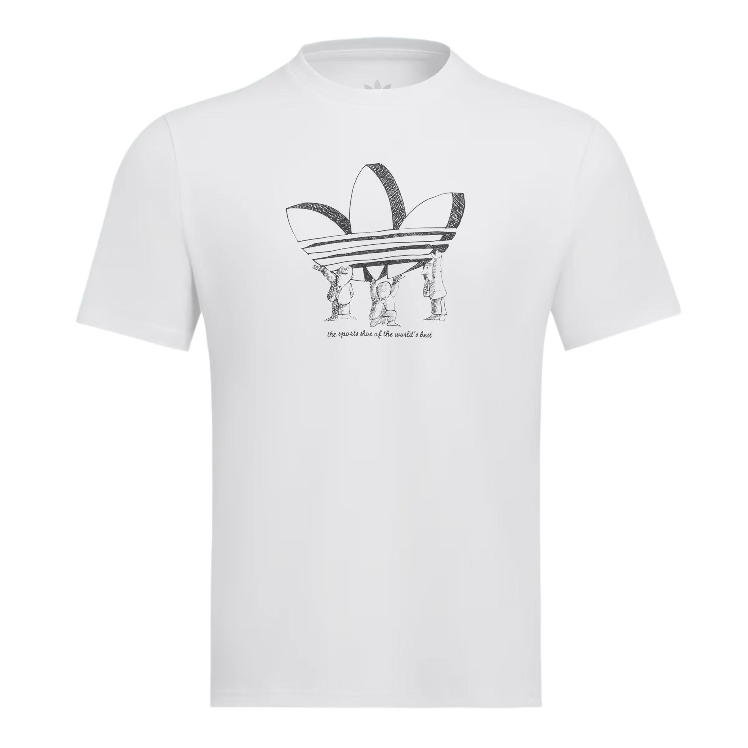 Adidas Originals Trefoil SS25 LIFT Футболка Мужская Белая KA2249- L