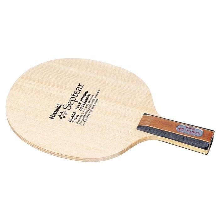 Nittaku Table Tennis Racket Septiar C Penholder (Chinese Style) Wood NE-6666 Round