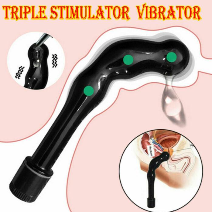 Cross Border Male G-spot Female G-spot Masturbator Bending Vibration Stick AV Massage Stick for Adult Fun Use