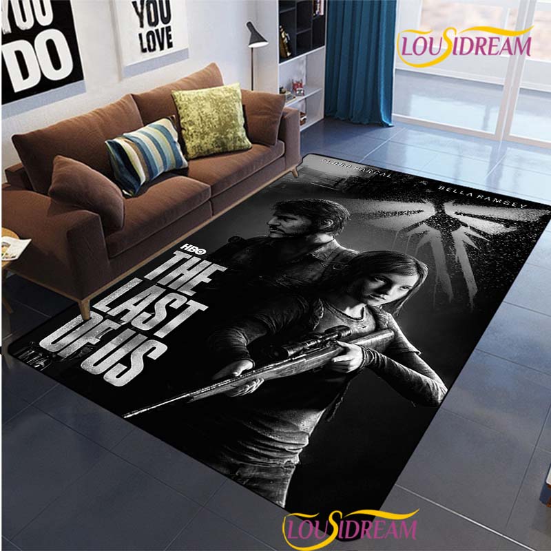 

Last Of Us Carpet for Living Room Bedroom Rug Kids Kitchen Door Unslip Floor Mat Birthday gift photography props Alfombra Rug 80x120cm
