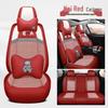 Bestune Cartoon Car Seat Cushion: Universal Leather-Linen Wrap for All Seasons