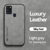 Funda For Samsung Galaxy A21S Case Car Magnetic Holder Leather Phone Case For Samsung A21S A 21 S Soft Frame Protect Back Cover