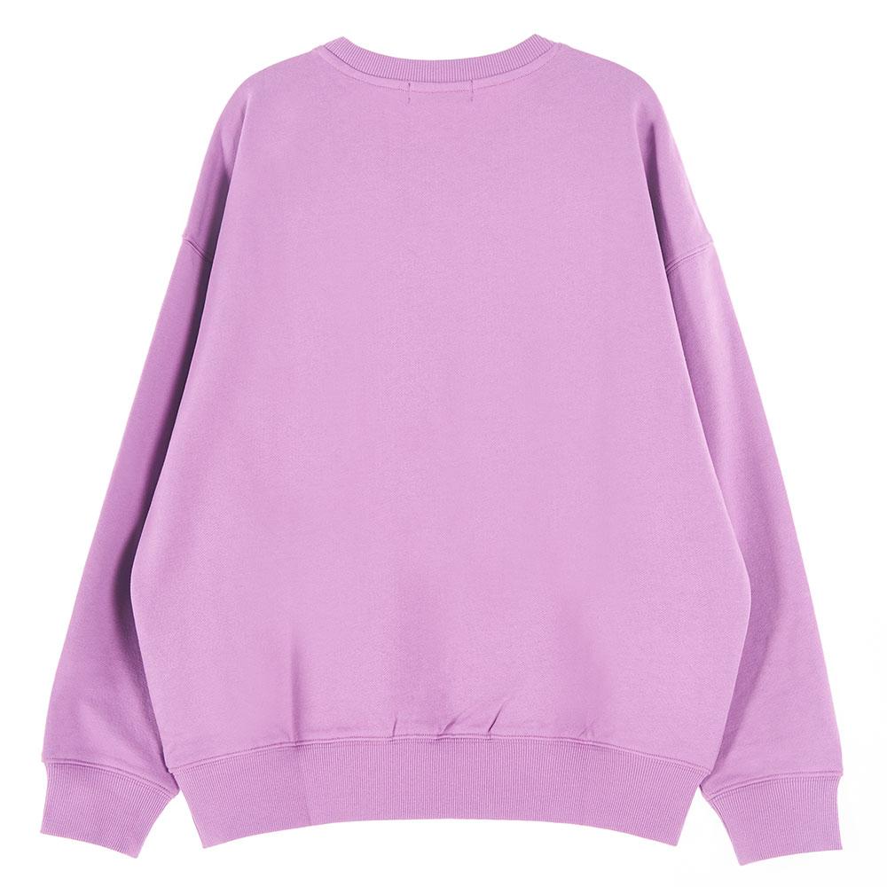 Astral Projection Oversized Drop Shoulder Triple Jy Rabbit Sweatshirt_Violet