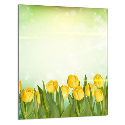 SZKLANA DESKA DO KROJENIA 40x52 Tulipany
