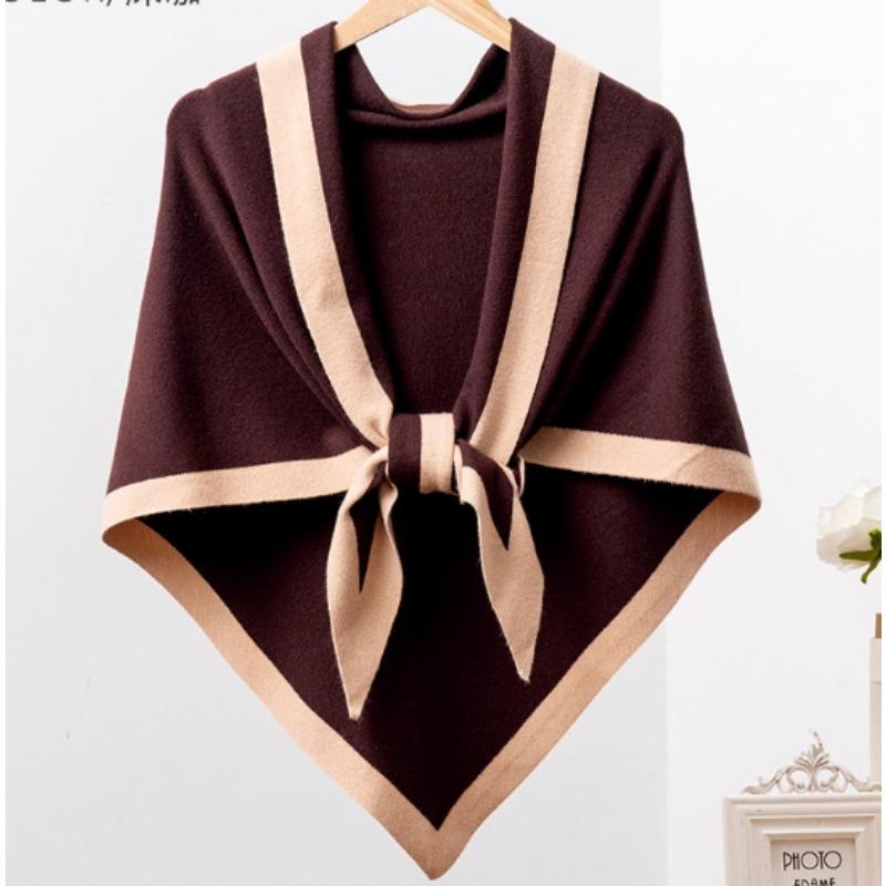 Women S Thick Triangle Scarf For Office Air Conditioned Room Neck Protection