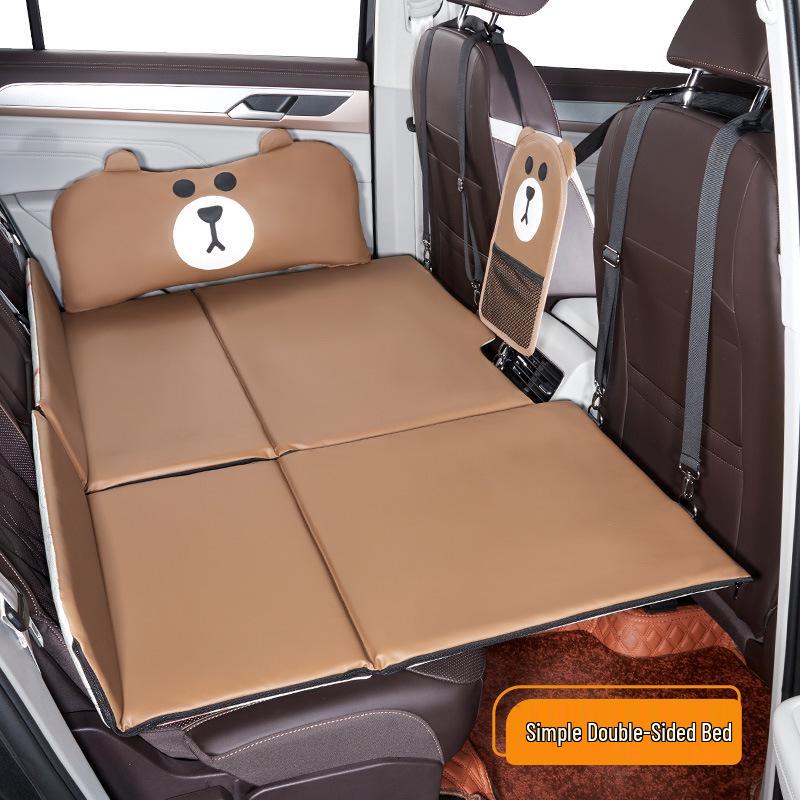 Foldable Car Rear Seat Air Mattress for Sedans & SUVs