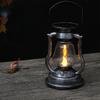 Retro Outdoor Hanging Lantern LED Waterproof Camping Light Portable Hanging Tent Light Waterproof Courtyard Garden Decoration