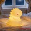 1/2Pcs Tap Control Led Lamp With Soft Light For Kids Baby Bedroom Decor Silicone Dinosaur Night Light Children'S Toy Gift