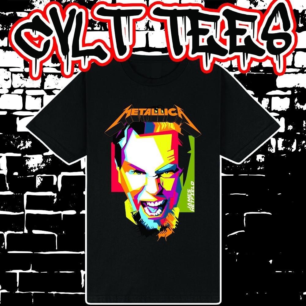 Metallica James Hetfield Band Tee 100% Cotton Unisex T-Shirt XL