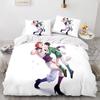 Fashion 3d Printing Anime Hunter × Hunter Bedding Set Single Twin Full Queen King Size Bed Set Adult Kid Bedroom Duvetcover Sets