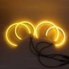 LED SMD Cotton Light Switchback Angel Eye Ring DRL Kit For BMW X5 E53 Pre Facelift 2000 2001 2002 2003